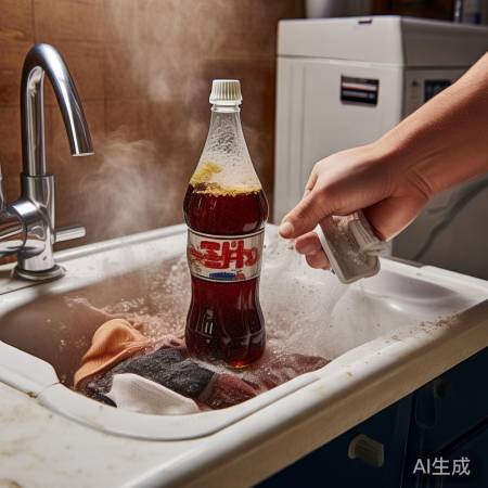 可乐清洁洗衣机，去污去味神器