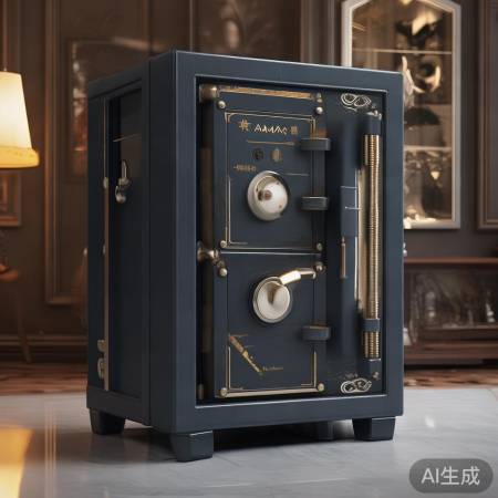 广西YY老式保险柜，双层防潮控