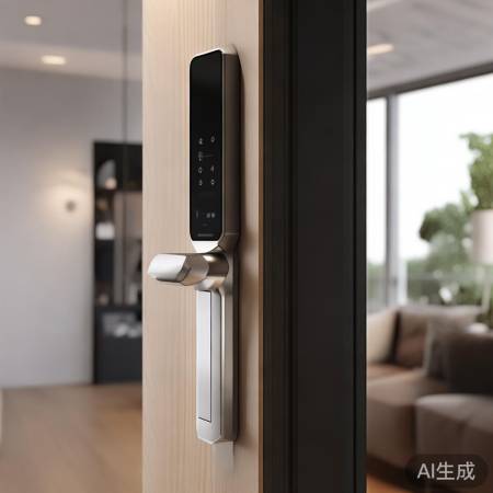 智能锁样式多样，提升家居档次。