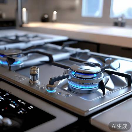 “操作简便，防风燃气灶”