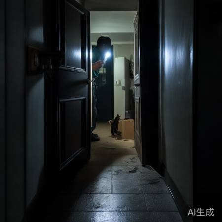 开启门前，先确认门后安全