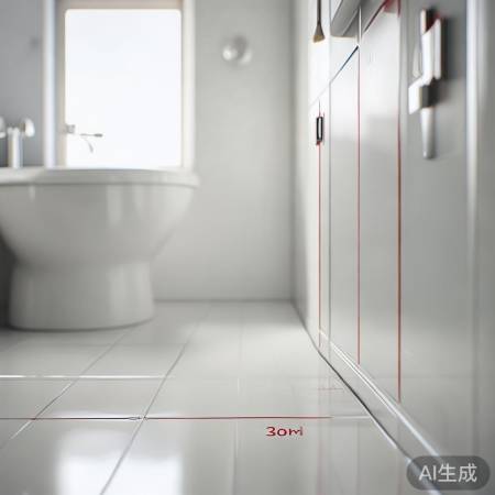 智能马桶插座安装标记