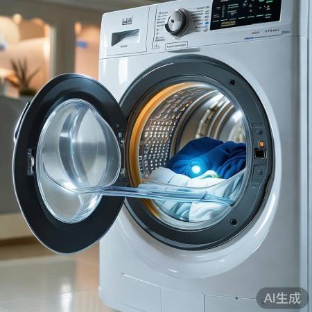 洗衣机功能有科学道理，避免缠绕