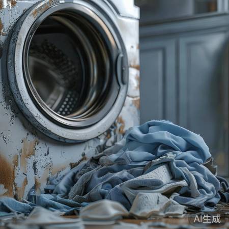 洗衣机需定期清洁，防故障滋生细