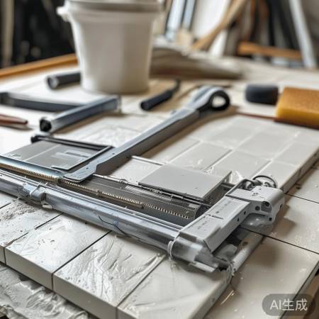 准备工具，瓷砖粘贴助手