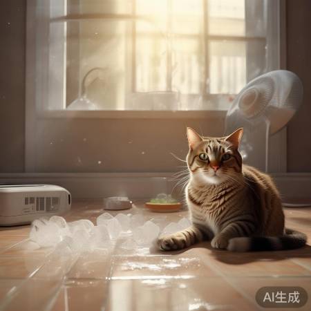 猫咪吹空调问题热议