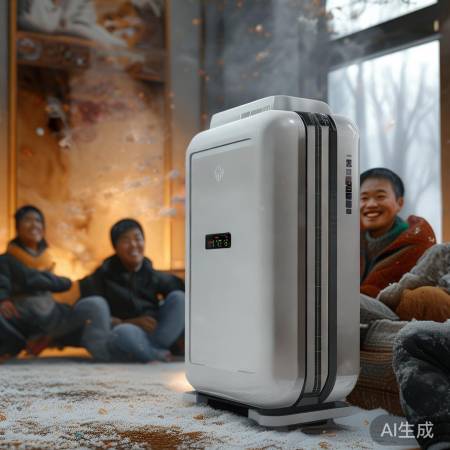 吉林降温季，空气能设备暖人心