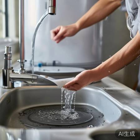 检查水箱水位，小心加水