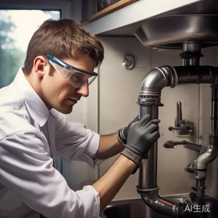 检查排水管，安全至上