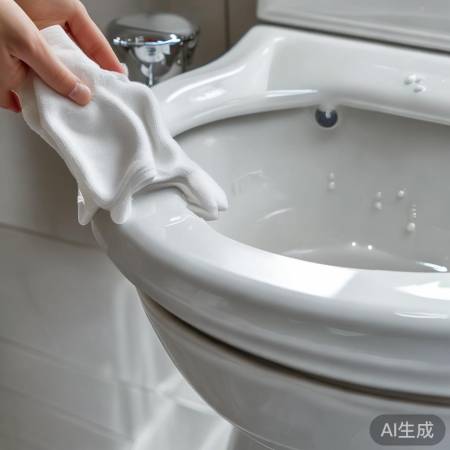 “马桶圈清洁，防黄渍”