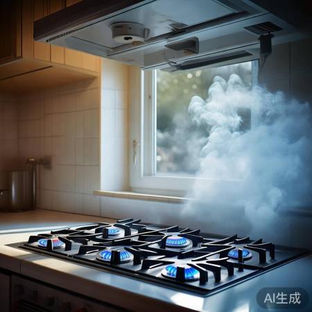 厨房通风防一氧化碳